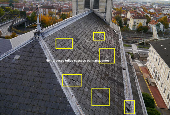 Contrôle de toiture par drone par FRANCE FG-DRONE