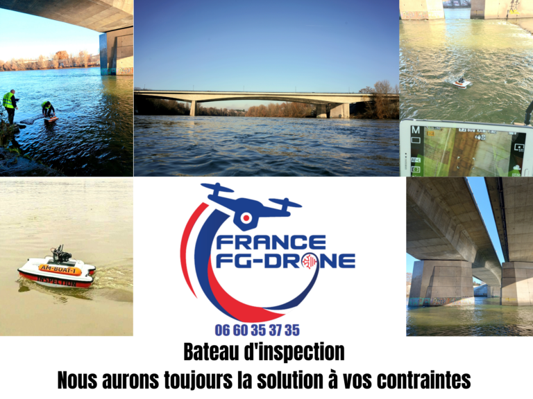 FRANCE FG-DRONE s'est équipé d'un bateau d'inspection