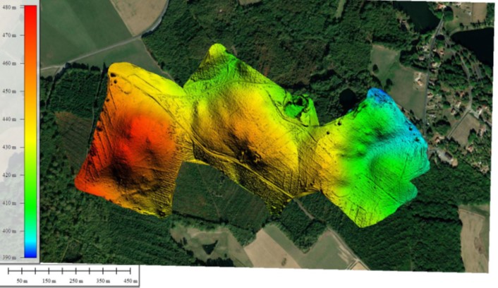 Modèle numérique de terrain vectoriel