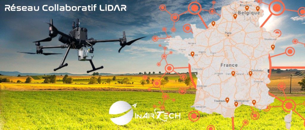 Réseau collaboratif Lidar Franco-Belge/ FRANCE FG-DRONE - INAIRTECH
